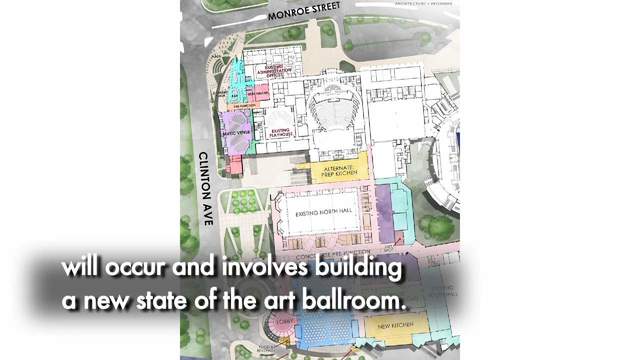 An overview of planned renovations at the Von Braun Center - City of 