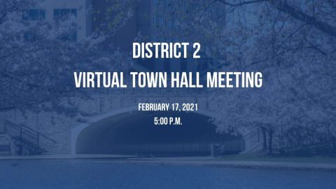 Image for District 2 Virtual Town Hall ? February 17, 2021