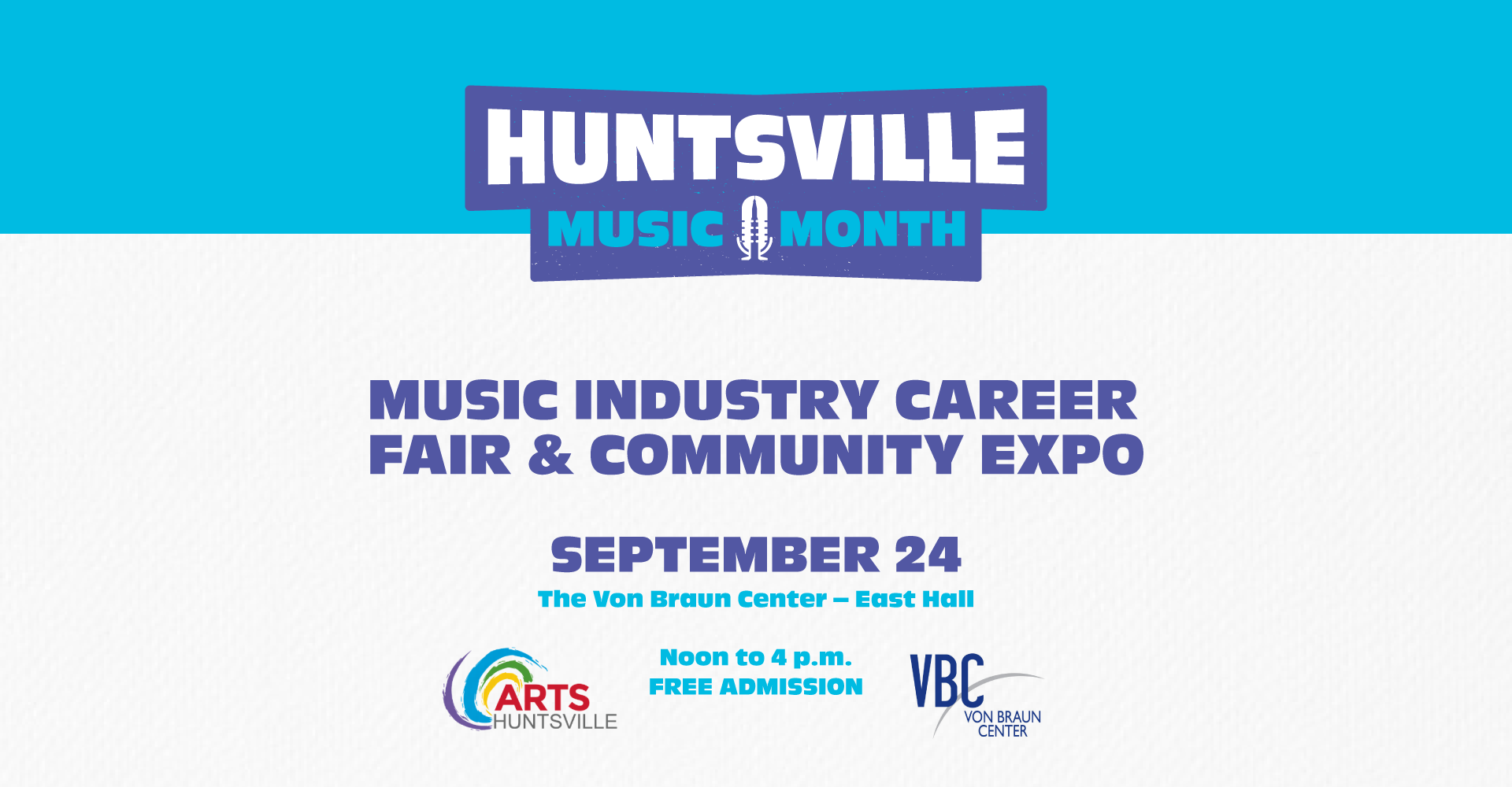 Huntsville Music Industry Career Fair & Community Expo set for Sept. 24