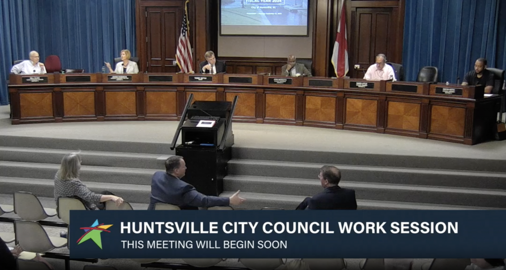 Huntsville City Council Work Session - FY24 Budget - City Of Huntsville