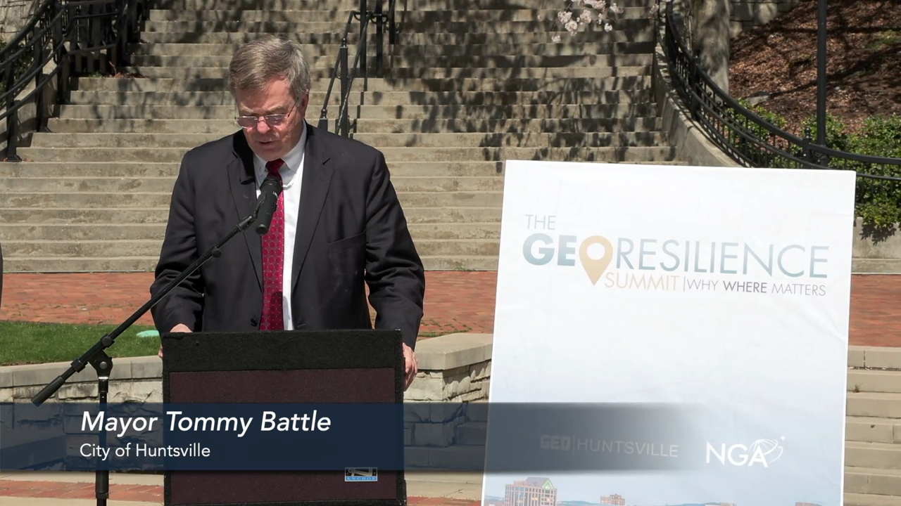 GeoResilience Summit 2024 News Conference - City of Huntsville