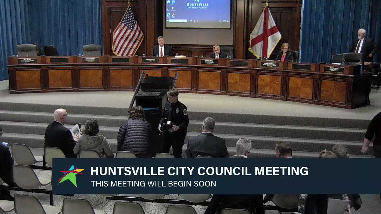 Huntsville City Council Meeting - April 11, 2024 - City of Huntsville