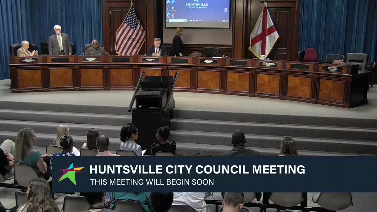 Huntsville City Council Meeting - April 25, 2024 - City of Huntsville