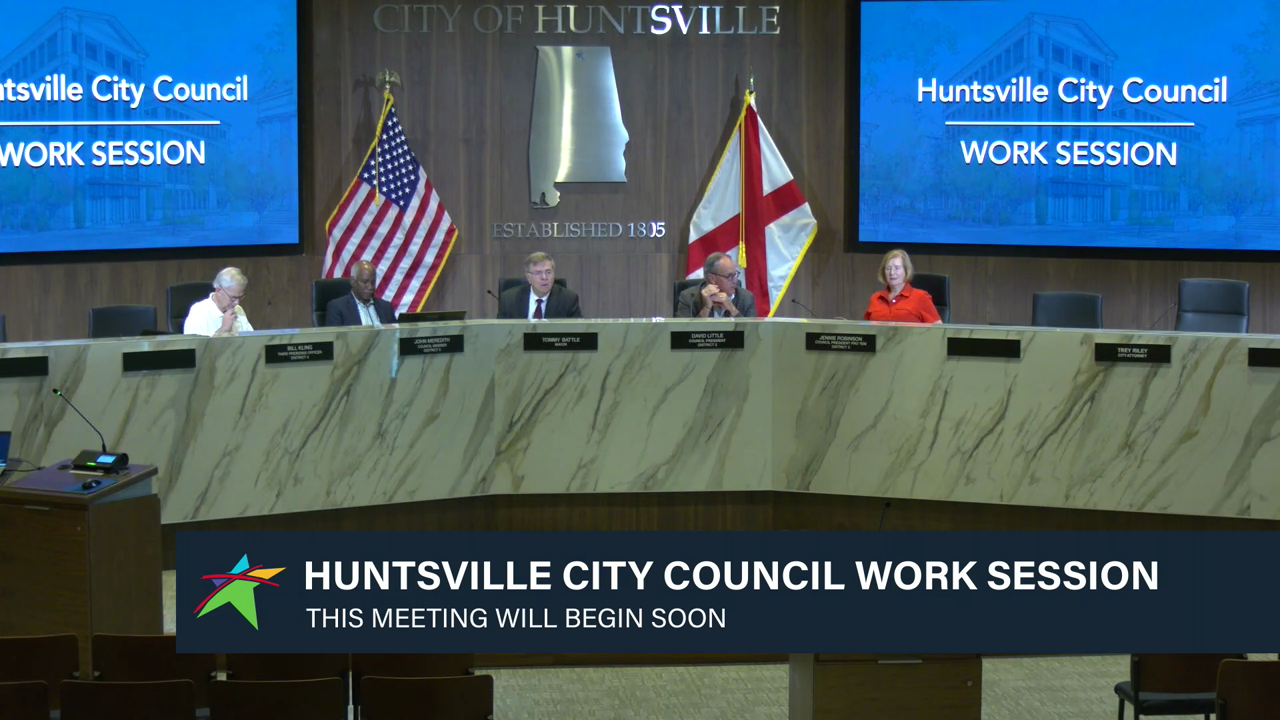 Image for Huntsville City Council Work Session_2025 Budget ? September 3, 2024