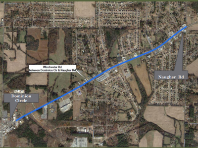 Click to view City moves forward on Winchester Road widening project