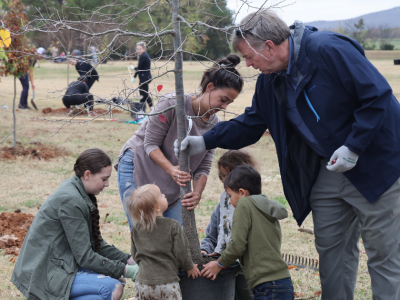 Click to view Branch out for the environment with Mayor Battle at the City’s annual Tree Planting Day