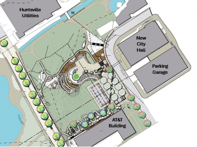 Click to view Huntsville reveals master plan for Big Spring Park East